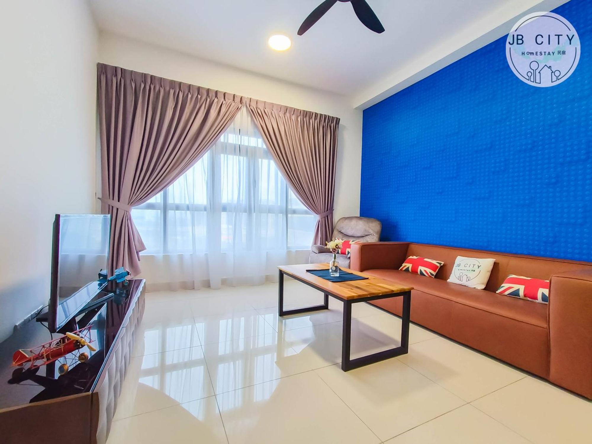 Pangsapuri Meridian By Rr Jbcity Nusajaya  Rom bilde