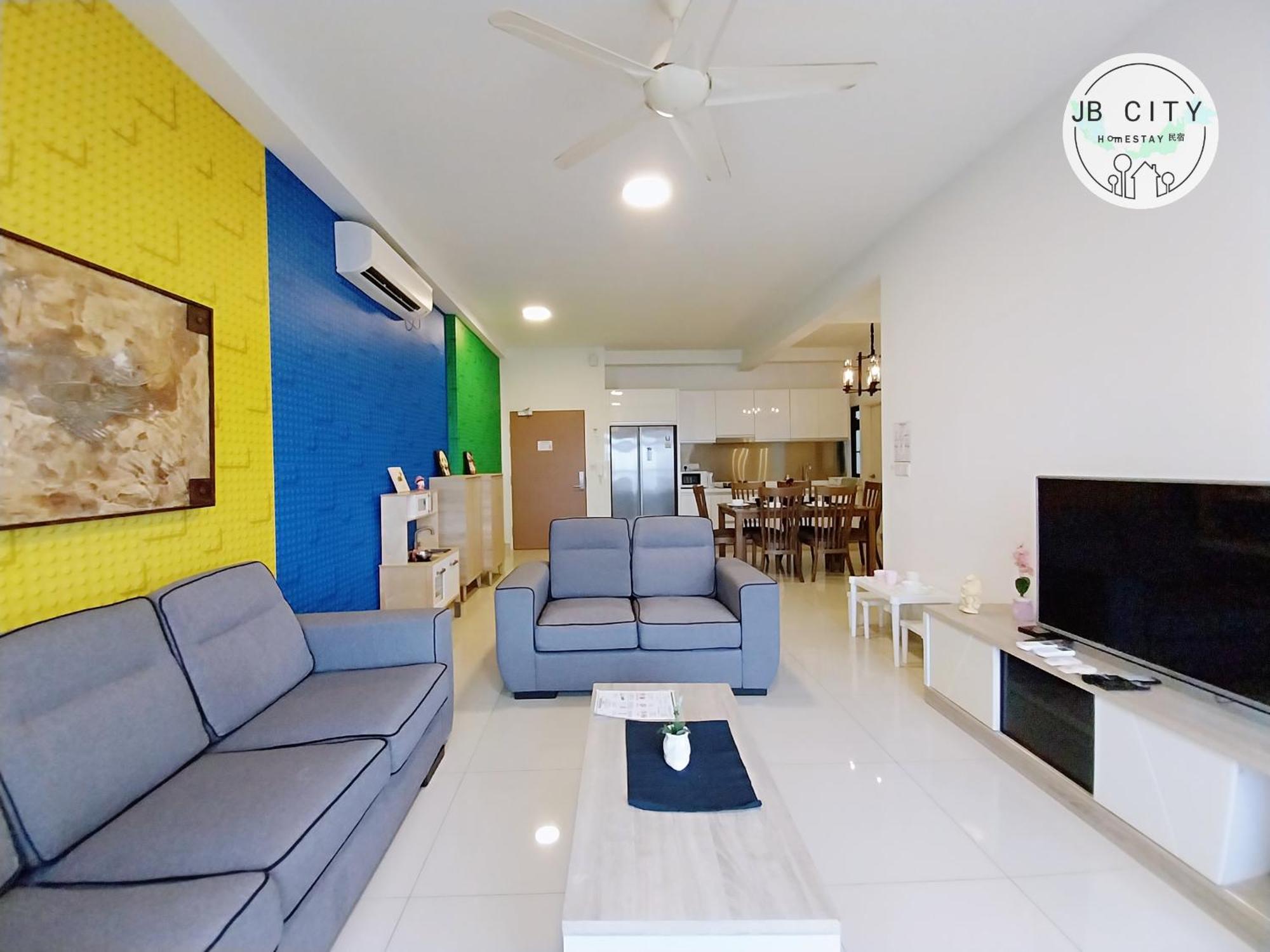Pangsapuri Meridian By Rr Jbcity Nusajaya  Rom bilde