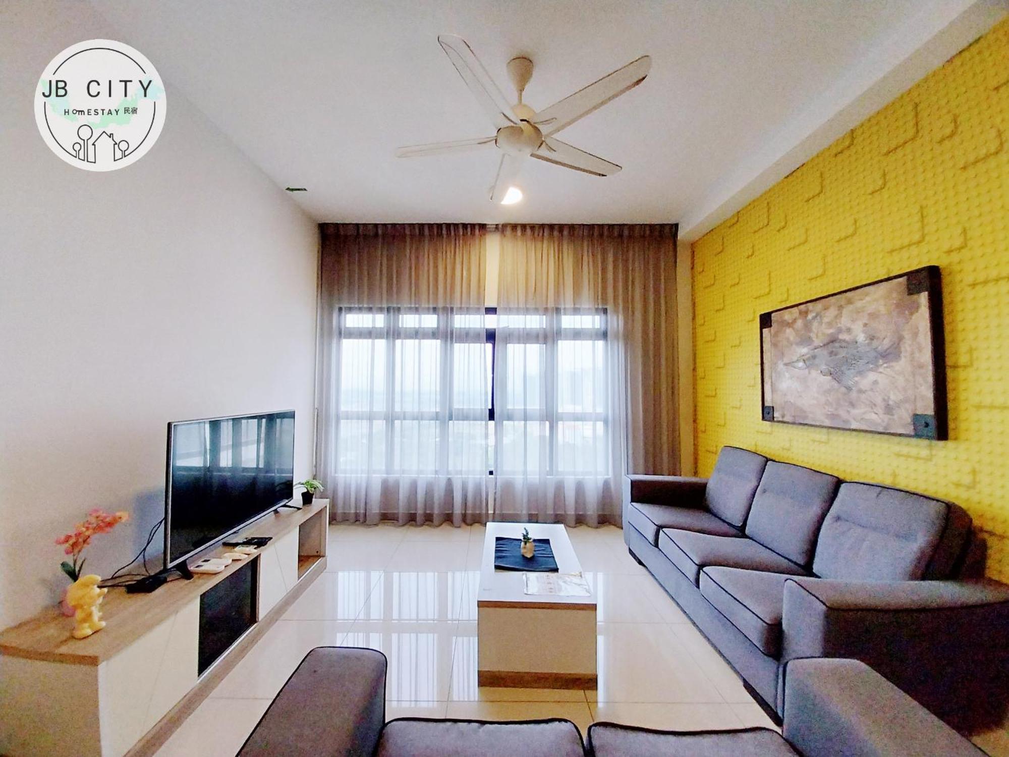 Pangsapuri Meridian By Rr Jbcity Nusajaya  Rom bilde